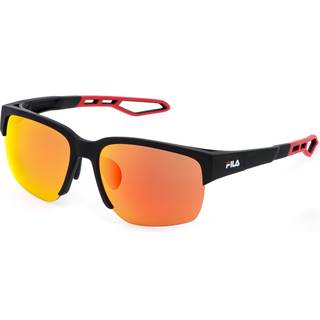 Fila Mand SFIA06 U28R Solbriller Injiceret Sort Firkantet Vand -repellent Flerskikts