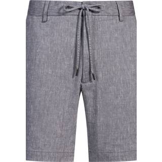 BOSS Black Herren Shorts blau meliert