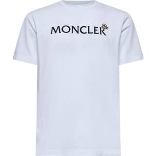 Moncler Lettering Logo T-Shirt White