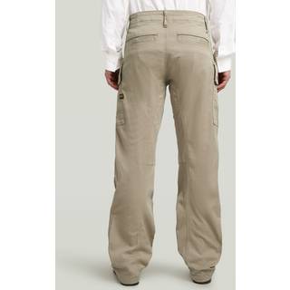 3D Regular Straight Cargo Pants - Beige - Men