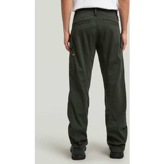 3D Regular Straight Cargo Pants - Grey - Men