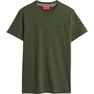Superdry Superdry Green Essential Logo Embroidery T-Shirt