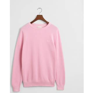GANT Herre Crewneck sweater af bomuldspiqué (XL)