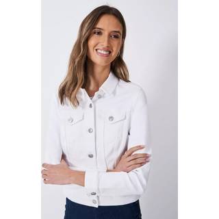 Crew Clothing Crew Clothing White Denim Western Jacket