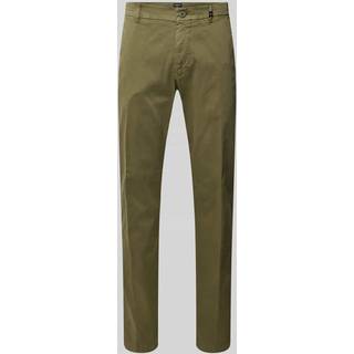 Strellson Herren Hose grün Slim Fit