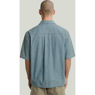 Track Relaxed Shirt - Light blue - Men