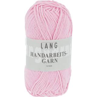 Lang Yarns Handarbeitsgarn 609 Indhold: 100% Bomuld Vægt/længde: 50 g = ca. 84 meter Anbefalede pinde: 3,5-4,5 mm Strikkefasthed: 10 x 10 cm = 21 m x 30 p Vask: Maskinvask 60 ℃ / Tåler ikke tørretumbling.