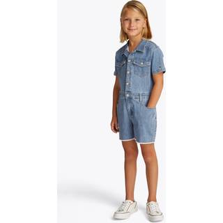 Five-Pocket Denim Playsuit