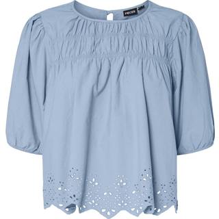Pcsalmina 2/4 Top Med Korte Ærmer
