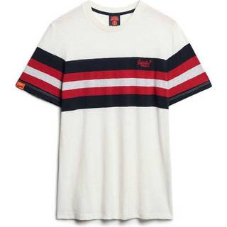 Superdry Essential Stripe T Shirt White