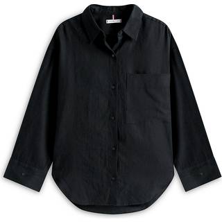 Oversized Fit Linen Shirt