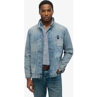 Superdry Superdry Blue Merchant Denim Worker 100% Cotton Jacket