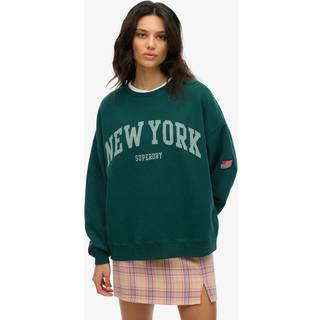 Superdry Oversized Athletic Essentials Crew 100% SweatshirtEU 40 (UK 12)
