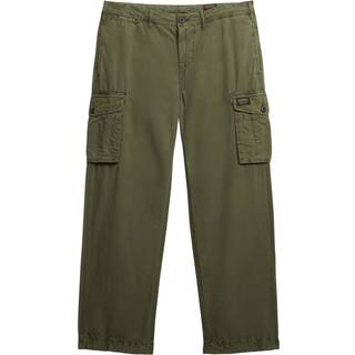 Superdry Superdry Green 100% Cotton Parachute Light Cargo Trouser