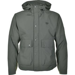 Fred Perry Herren Jacke grün unifarben