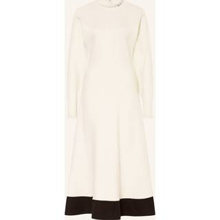 Reiss Reiss Ivory Caprice Wool-Blend Hybrid Knitted Midi Dress