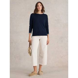 White Stuff White Stuff Navy Olive Jumper