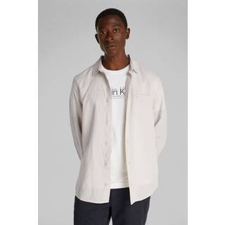 Linen Cotton Shirt - Grey - L