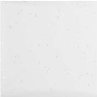 Paper Poetry Seidenpapier Punkte 50x70cm 17g/m² 5 Bogen - Weiß Irisierend