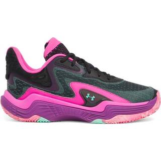 Under Armour Spawn 7 Unisex Basketball Shoes Black / Andromeda Purple / Comet Green 40