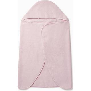 Mori MORI Pink 100% Cotton Super Soft Kids Hooded Towel