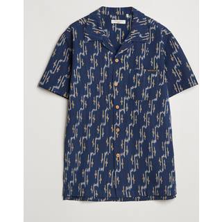 Arvid Ikat Shirt - Blueberry