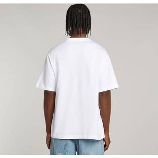 Shipping Graphic Boxy T-Shirt - White - Men