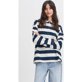 b.young BXSOMSET Poloshirt - Blå - Str M - Damer