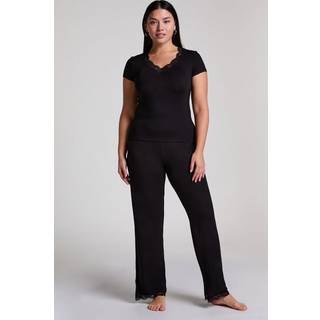 Hunkemöller Pyjamassæt Nanna sort - XL
