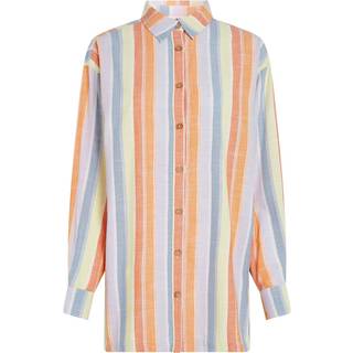O'Neill Beach Vintage Long Skjorte - S - vintage stripe