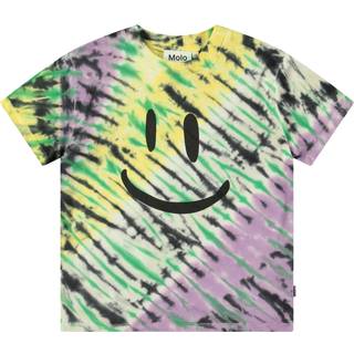 Molo Roxo T-Shirt Tie Dye 104cm  Grøn  104 cm  Unisex