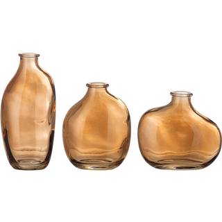 Bloomingville Tilia vase 3 dele Brun