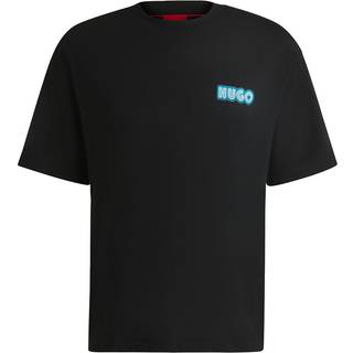 HUGO Hugowood-T-shirt med grafisk 100% bomuld på bagsidenXX-Large
