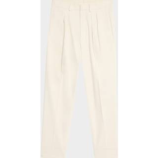 Loro Piana Ruben cotton tapered pants - white - EU 48