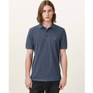 All Saints AllSaints Blue Cotton Reform Polo Shirt
