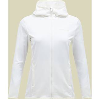 Peak Performance Women's Light Zip Hood Fleecejakke Damer størrelse M farve hvid