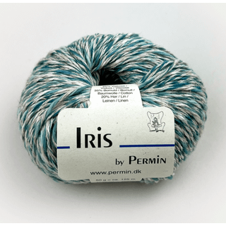 Iris garn fra Permin - Aqua toner