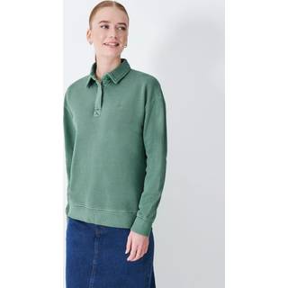 Crew Clothing Pigmentfarvet Rugby SweatshirtEU 38 (UK 10)