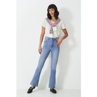 Crew Clothing Company Blå Bootcut JeansEU 42 Almindelig (UK 14 R)