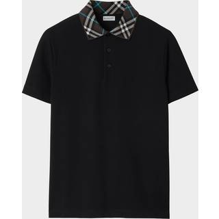 Burberry Cotton polo shirt - black - IT 56