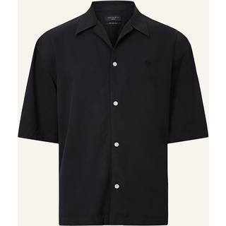 All Saints AllSaints Black Rialto Short Sleeve Shirt