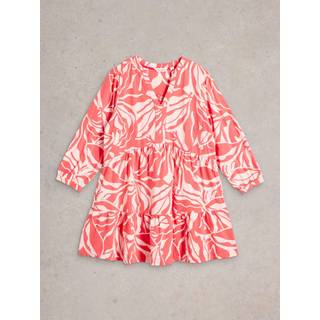 White Stuff White Stuff Red Marta 100% Cotton Tunic