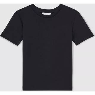 Reiss Reiss Bradley Interlock-Jersey Rund hals T-shirt