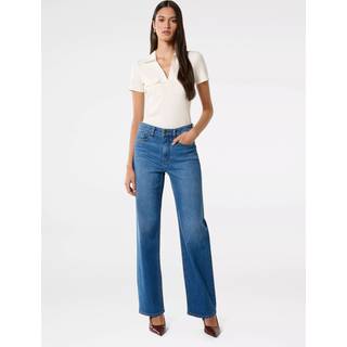 Forever New Forever New Blue Skyla Straight Leg Jeans
