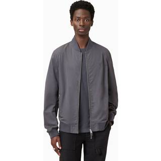 All Saints AllSaints Grey Bassett Grey Slim Fit Bomber