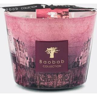 Baobab Collection Candlelight and Scents - 'Orientalist Essaouira' candle, small, pink in Pink Glass & wax