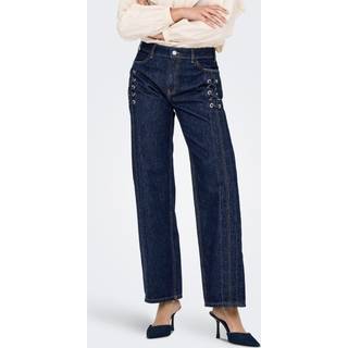 Onlcobain Mellemhøj Talje Wide Leg Fit Jeans