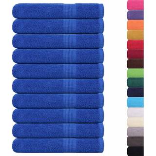 Håndklæder 360 G/M2 100 % Bomuld Blå - 10 / 80 x 200 cm