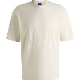 T-shirt i bomuld med oversize fit og den nye sæsons logo