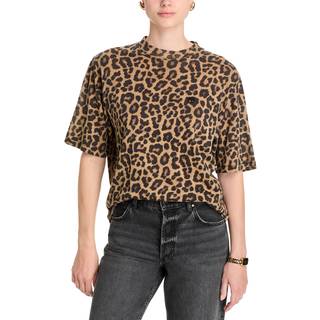 Avi Tee - Black And Brown Leopard L